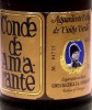 Lote 2027 - AGUARDENTE CONDE DE AMARANTE - Garrafa de Aguardente Velha de Vinho Verde, Caves da Cerca, Amarante, (700ml - 40%vol.). Nota: garrafa idêntica à venda por € 125. Apresenta ligeira perda. Consultar valor indicativo em https://www.garrafeiranaci - 3