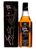 Lote 2059 - WHISKY LONG JOHN 12 ANOS - Garrafa de Whisky, Finest Scotch Whisky, Aged 12 Years, Long John Distilleries, Escócia, (750ml - 43%vol.). Nota: garrafa dos anos 1980s. Em caixa de cartão original