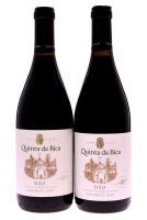 Lote 2063 - QUINTA DA BICA 2010 - 2 Garrafas de Vinho Tinto DOC Dão, Quinta da Bica Colheita 2010, das Castas Touriga Nacional, Alfrocheiro, Tinta Roriz e Jaen com estágio de 12 meses em Carvalho Francês, Enólogo Paulo Nunes, (750ml - 14%vol.)