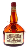 Lote 2107 - LICOR GRAND MARNIER - Garrafa de Licor, Cordon Rouge Lapostolle, Triple Orange, Paris, França, (1000ml – 40%vol.)