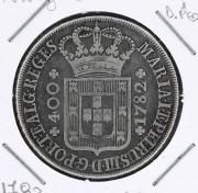 Lote 31 - PORTUGAL, MOEDA DE 480 REIS EM PRATA, ANO 1782 - Cruzado Novo, D. Maria I e D. Pedro III. Peso: 14,7 gr. Dim: 36 mm. Sem classificação atribuída pela Oportunity Leilões, cabe ao licitante atribuir a classificação e a valorização que entender correta