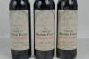 Lote 1147 - Lote de três garrafas de vinho tinto "Chateau Magnan.Figeac"St.Emilion Grand Cru - 1988. Nota: rótulo com manchas - 2