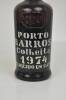 Lote 1191 - Lote de Garrafa de Vinho do Porto BARROS, Colheita 1974, aloirado doce, engarrafado em 1982, para coleccionador. - 2