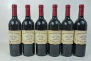 Lote 1232 - Lote de seis garrafas de vinho tinto Periquita Clássico, José Maria da Fonseca, colheita de 1992. Para coleccionadores. Nota: pequenas falhas nos rótulos.