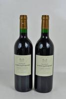 Lote 1262 - Lote de duas garrafas de vinho tinto "Chateau de la Croiz Saint-Benoit" - 2001