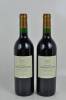 Lote 1285 - Lote de duas garrafas de vinho tinto "Chateau de la Croiz Saint-Benoit" - 2001