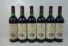 Lote 1298 - Lote de seis garrafas de vinho tinto Quinta da Folgorosa, colheita de 1992, Torres Vedras. Para coleccionadores. Nota: pequenas falhas nos rótulos.