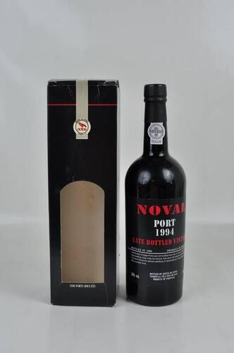 Lote 1384 - Lote de uma garrafa de Vinho do Porto LBV - NOVAL 1994. Vinho de grande qualidade, para coleccionadores.