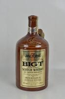 Lote 1386 - Lote de Garrafão de "Big T" Scotsch Whisky - 175 cl em garrafa de grés. Para coleccionadores