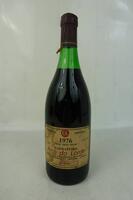 Lote 1434 - Lote de uma garrafa de vinho tinto, Garrafeira Arco do Lorde - Alenquer. Adega Cooperativa da Merceana, colheita de 1976.