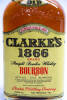 Lote 71 - WHISKY CLARKE'S 1866 BRAND STRAIGHT BOURBON WHISKY - Garrafa de whisky Clarke's (40% vol - 70 cl). Garrafa dos Anos 1970's. Nota: garrafa idêntica vendida por £ 66,00 ca. de € 80. Consultar valor indicativo em https://whiskyauctioneer.com/lot/16 - 3