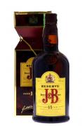 Lote 192 - WHISKY J & B 15 ANOS - Garrafa de Whisky, J & B, 15 anos, Reserve, Finest Old Scotch Whisky, Justerini & Brooks, Produzido na Escócia, (700ml - 40%vol.). Nota: em caixa de cartão original