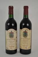 Lote 1729 - Duas garrafas de vinho tinto Quinta Foz do Arouce, colheita de 1989, Beiras, Lousã. Com valor de venda cada garrafa na Garrafeira Napoleão de 36,95€, perfazendo um total do lote de 73,9€. Para coleccionadores. Nota: falhas e manchas nos rótulo