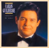 Lote 141 - LP VINIL - Carlos Guilherme "Canções de Amor", disco de vinil de 33 rpm de 1990