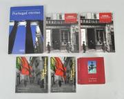 Lote 155 - Conjunto de 5 livros sobre Lisboa e Portugal, "Lisboa Obra Feita" Câmara Municipal de Lisboa, Catálogo e Planta da Exposição "Lisboa Republicana" Roteiro Patrimonial, "Roteiros Republicanos Lisboa por Maria Calado e "Portugal Eterno - Tesouros do Nosso Património Arquitectónico" em fascículos Edição Publico, Nota: usado