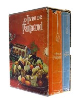 Lote 10 - O LIVRO DE PANTAGRUEL - 2 Vols. Por Bertha Rosa Limpo, Jorge Brum do Canto e Maria Manuela Limpo Caetano. Editora: "Editorial O Século", 1973. 30ª Edição revista, actualizada e assinada por Maria Manuela Limpo Caetano. Dim: 26x19 cm. Encadernaçõ