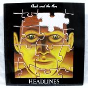 Lote 1120 - LP de vinil - Headlines - Flash and The Pan, 1982 Albert Productions , Nota: em estado entre Bom e Muito Bom