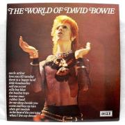 Lote 1286 - LP de vinil - The world of David Bowie, 1967 DECCA records, reeditado 1970, Nota: em estado entre Bom e Muito Bom