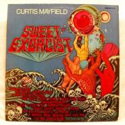 Lote 1287 - LP de vinil - Curtis Mayfield - Sweet exorcist, 1974 Curtom records inc, Nota: em estado entre Bom e Muito Bom