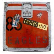 Lote 1327 - LP de vinil - Eagles Live, Produced By Bill Szymazyk, 1980 Elektra / Asylum Records, Nota: em estado entre Bom e Muito Bom