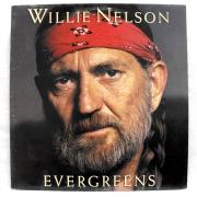Lote 1355 - LP de vinil - Willie Nelson - Evergreens, 1988 CBS inc, Nota: em estado entre Bom e Muito Bom