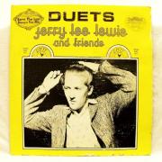 Lote 1670 - LP de vinil - Jerry Lee Lewis - Duets, 1978 Sun international, Nota: em estado entre Bom e Muito Bom