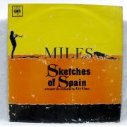 Lote 1715 - LP de vinil - Miles Davis - Sketches Of Spain, 1960 CBS, Nota: em estado entre Bom e Muito Bom