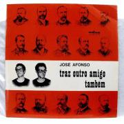 Lote 1791 - LP de vinil - José Afonso - Traz Outro Amigo Também, Orfeu, Nota: em estado entre Bom e Muito Bom