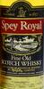 Lote 45 - GARRAFAS DE WHISKY - Conjunto de 2 garrafas de Whisky sendo 1 garrafa de Long John Special Reserve, (700ml - 40%vol.) e 1 garrafa de Spey Royal, (750ml - 43%vol.). Nota: garrafas antigas - 4