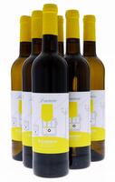 Lote 129 - LOUREIRO S. CAETANO 2018 - 6 garrafas de Vinho Verde DOC, Branco Grande Escolha 2018, Vítor Agostinho Vieira Mendes, Marco de Canavezes, (750ml - 13,5%vol.)