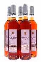 Lote 134 - PRIMAVERA 2016 - 5 garrafas de Vinho Rosé, Doc Bairrada 2016, Winemaker's Selection, Caves Primavera, (750ml - 12%vol.)