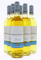 Lote 157 - SANTA VALHA FRESH - 6 garrafas de Vinho Branco, Fresh, Quinta do Sobreiró de Cima, (750ml - 13%vol.)