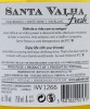 Lote 157 - SANTA VALHA FRESH - 6 garrafas de Vinho Branco, Fresh, Quinta do Sobreiró de Cima, (750ml - 13%vol.) - 4