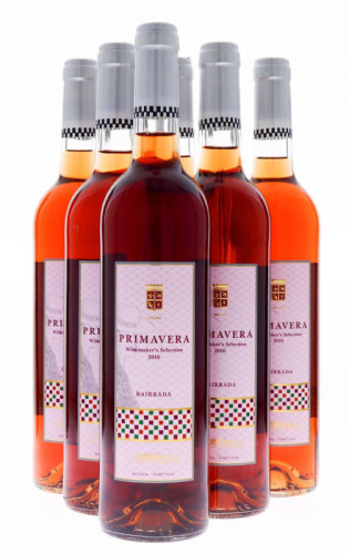 Lote 196 - PRIMAVERA 2016 - 6 garrafas de Vinho Rosé, Doc Bairrada 2016, Winemaker's Selection, Caves Primavera, (750ml - 12%vol.)