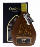 Lote 245 - AGUARDENTE CAPUCHINHA - Garrafa Grés de Aguardente Vínica Velha, Capuchinha, Caves Primavera, Águeda (700ml - 38%vol.). Nota: em caixa de cartão original