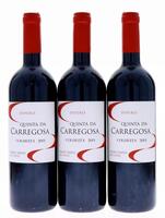 Lote 289 - QUINTA DA CARREGOSA 2015 - 3 garrafas de Vinho Tinto Douro, Colheita de 2015, das castas Touriga Nacional, Tinta Roriz e Touriga Franca, Quinta da Carregosa, Balsa do Douro, Desejosa, (750ml – 13,5%vol.). Nota: da região do Cima Corgo, com inte