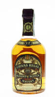 Lote 294 - WHISKY CHIVAS REGAL 12 ANOS - Garrafa de Whisky, 12 Years Old, Blended Scotch Whisky, Chivas Brothers, Escócia (700ml - 40%vol). Nota: garrafa dos anos 1980s