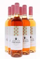 Lote 295 - CASAL DAS FREIRAS 2018 - 6 garrafas de Vinho Rosé, Vinho Regional Tejo, Aragonez 2018, Quinta Casal das Freiras, (750ml - 12%vol.)