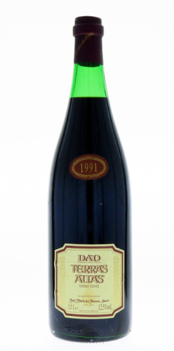 Lote 304 - DÃO TERRAS ALTAS 1991 MAGNUM - Garrafa Magnum de Vinho Tinto, Dão DOC 1991, José Maria da Fonseca, (1500ml - 12,5%vol.)