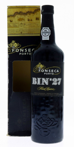 Lote 332 - PORTO FONSECA BIN Nº27 - Garrafa de Vinho do Porto, Bin Nº27, Finest Reserve, Fonseca Guimaraens, (750ml - 20%vol.). Nota: em caixa de cartão original