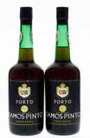 Lote 355 - PORTO RAMOS PINTO "1 PINTO" - 2 garrafas de Vinho do Porto, Alourado Adamado, "1 Pinto", Ramos Pinto, (750ml)