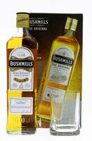 Lote 426 - WHISKEY BUSHMILLS - Garrafa de Whiskey, Irish Whiskey, Smooth & Mellow, The Old Bushmills Distillery, Irlanda, (700ml - 40%vol.). Nota: em caixa de cartão original com copo