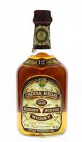 Lote 447 - WHISKY CHIVAS REGAL 12 ANOS - Garrafa de Whisky, 12 Years Old, Blended Scotch Whisky, Chivas Brothers, Escócia (750ml - 43%vol). Nota: garrafa dos anos 1970s