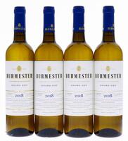 Lote 482 - BURMESTER 2018 - 4 garrafas de Vinho Branco, DOC Douro, das castas malvasia fina, gouveio e rabigato, com aromas citrinos e fruta tropical. É um vinho complexo, elegante, com boa estrutura e com agradável sensação de frescura, (750ml – 13%vol.)