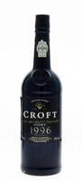 Lote 489 - PORTO CROFT LBV 1996 - Garrafa de Vinho do Porto, Late Bottled Vintage 1996, engarrafado em 2002, CD Vinters, Vila Nova de Gaia, (750ml - 20%vol.)