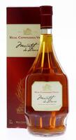 Lote 497 - MOSCATEL REAL COMPANHIA VELHA - Garrafa de vinho Moscatel do Douro DOC, Real Companhia Velha, Vila Nova de Gaia, (750ml - 17%vol.). Nota: em caixa de cartão original