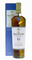 Lote 498 - WHISKY MACALLAN 12 ANOS - Garrafa de Whisky, Fine Oak Triple Cask Matured, 12 Years Old, Highland Single Malt Scotch Whisky, The Macallan Distillers, Escócia, (700ml - 40%vol). Em caixa de cartão original. Nota: garrafa idêntica à venda por € 7