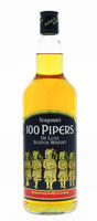 Lote 551 - WHISKY 100 PIPERS - Garrafa de Whisky, De Luxe Scotch Whisky, Chivas Brothers, Escócia, (1000ml - 40%vol.)