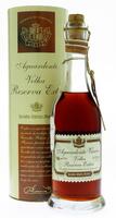 Lote 554 - AGUARDENTE VELHA CR&F - Garrafa de Aguardente Vínica, Velha Reserva Extra, Carvalho Ribeiro & Ferreira, Numerada 95832, (700ml – 40%vol.). Nota: garrafa idêntica à venda por € 49,25. Rolha algo levantada. Em caixa/tubo de cartão original com ro