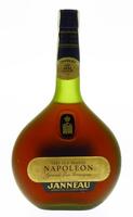 Lote 574 - BRANDY NAPOLEON JANNEAU - Garrafa de Very Old Brandy, Napoleon, Grand Fine Armagnac, Janneau, França, (700ml aprox.)